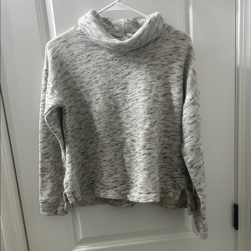 J. Crew Vintage Fleece Mockneck Pullover